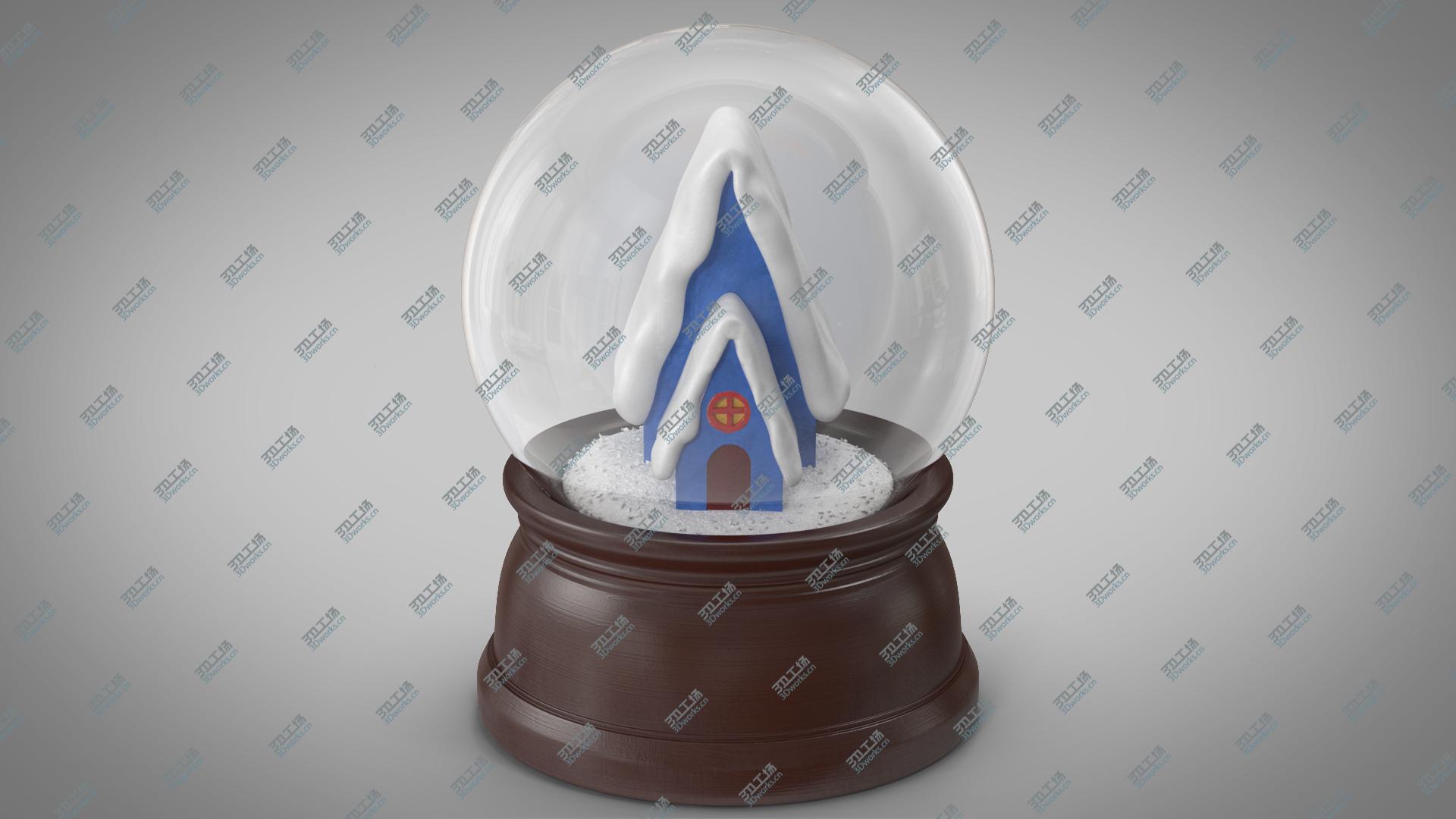 images/goods_img/202105071/Snow Globe with House 3D model/2.jpg